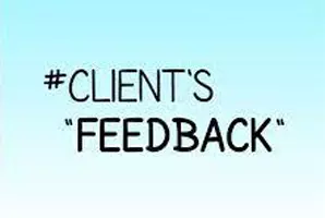Client’s Feed Back